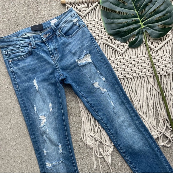 Buckle Black Distressed Skinny Jeans Size 25 - Picture 3 of 8